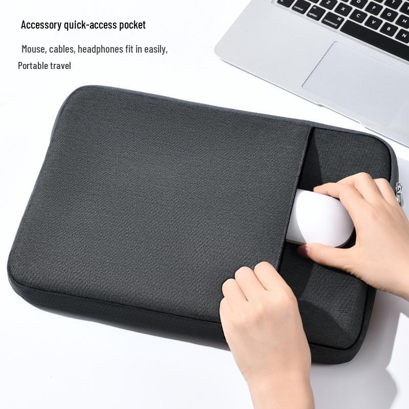 Shockproof Airbag Laptop Sleeve: 13, 14, 15.6, 17 Inch Full Protective Case