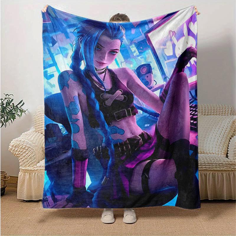 1pc Colorful Sloth Floral Galaxy Space Home Decor Throw Blanket Perfect for Couch, Bed, Travel .W076