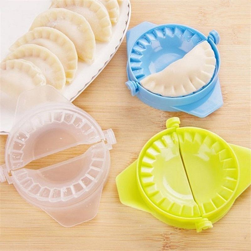 6/4/2pcs DIY Dumpling Mould Dough Press Dumplings Tool Jiaozi Maker Device Dumpling Machine Maker 3 Colors