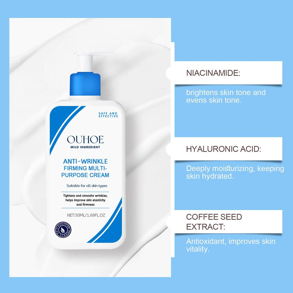 OUHOE Moisturizing Moisturizer Hydrating Enhances Skin Elasticity Moisturizing Luster Rejuvenating Skin Rejuvenation Cream 50ml