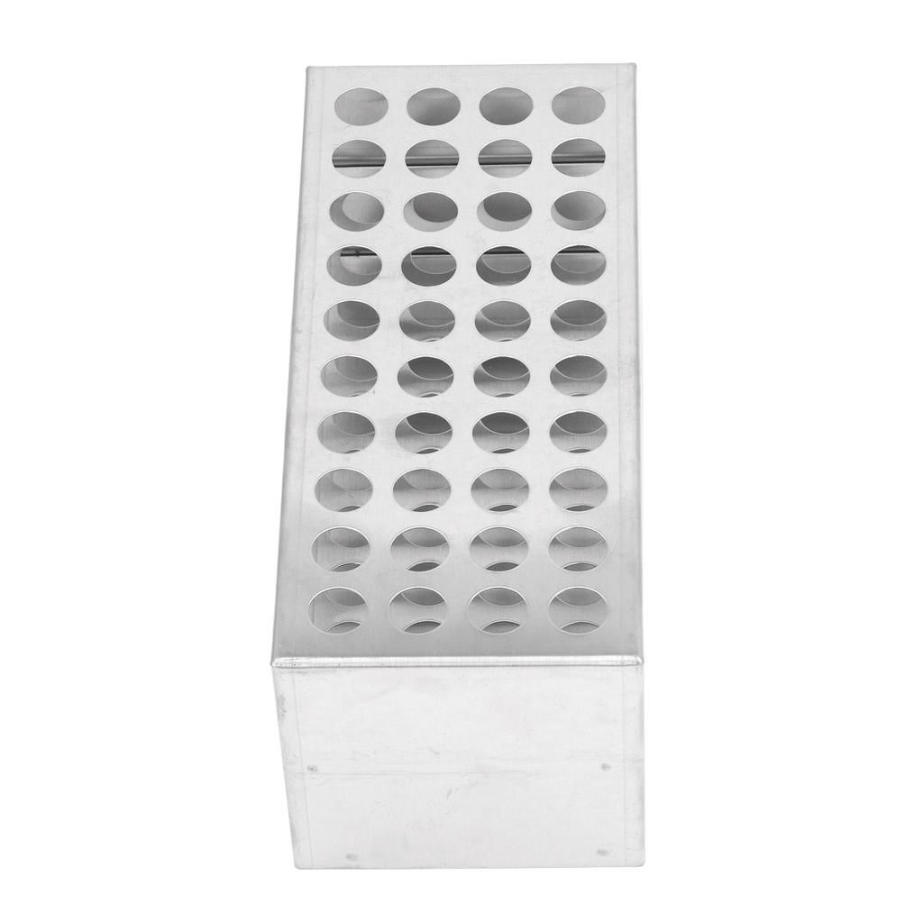 Штатив для пробирок из нержавеющей стали 304, штатив-подставка для пробирок для лаборатории и студии, 14 мм, 40 отверстий