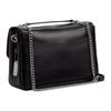 Coach Элоди 29 Серебряный Логотип Кожаная Сумка на Плечо Crossbody Большая Женская Сумка Черная CCF09-SVBK