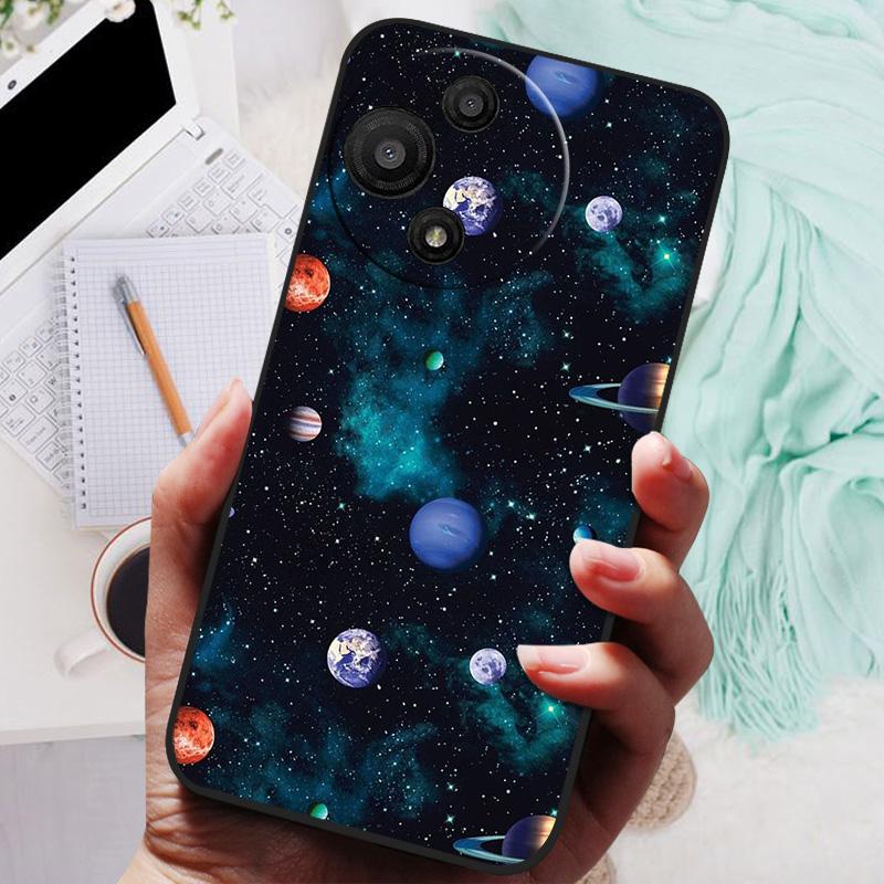 Для TCL 60 SE NXTpaper 5G Чехол Лев Волк Силиконовый Мягкая Задняя Крышка Для TCL 60SE NXTpaper 5G T521K Чехол для Телефона Защитный Чехол