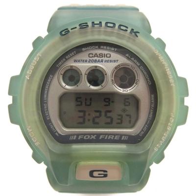 Мировой коралловый риф Цифровые кварцевые скелетные часы Зеленые G-SHOCK W.C.C.S. DW-6900WC-3T Мужские