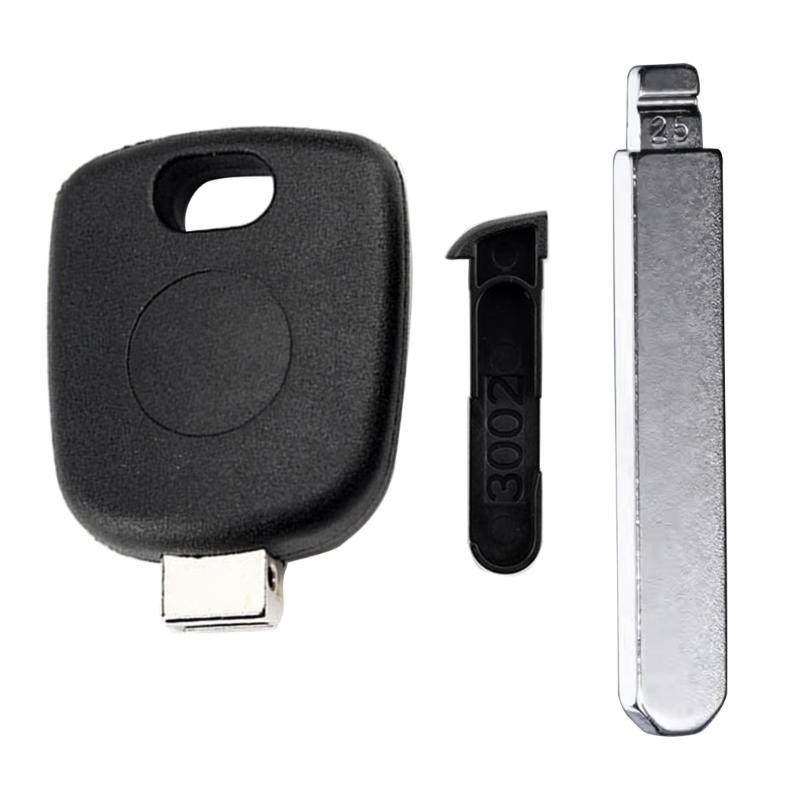 Shell Housing Blade Transponder Car Key Case Shell With Key Blade Universal Automotive Spare Kits Quick Installation