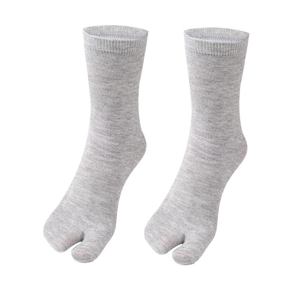 Unisex Flip Flop Sandal Sock Polyester Toe Separation Socks Elastic Split Toe Socks Washable Hallux Valgus Appliance Accessories