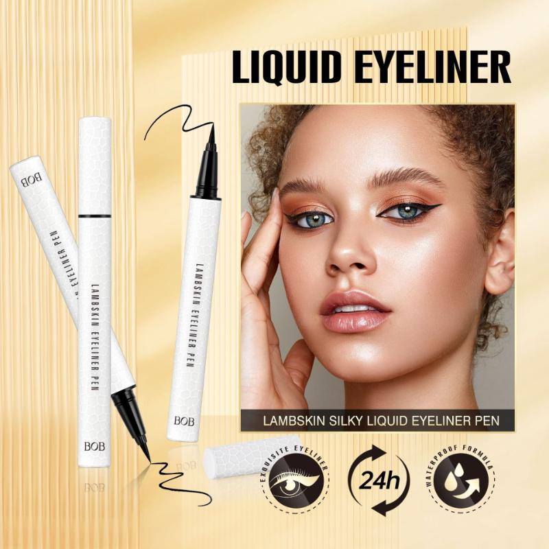 Silky Eyeliner, Waterproof, Non-smudging, Non-makeup-removing, Extremely Fine and Quick-drying Eyeliner Pen.