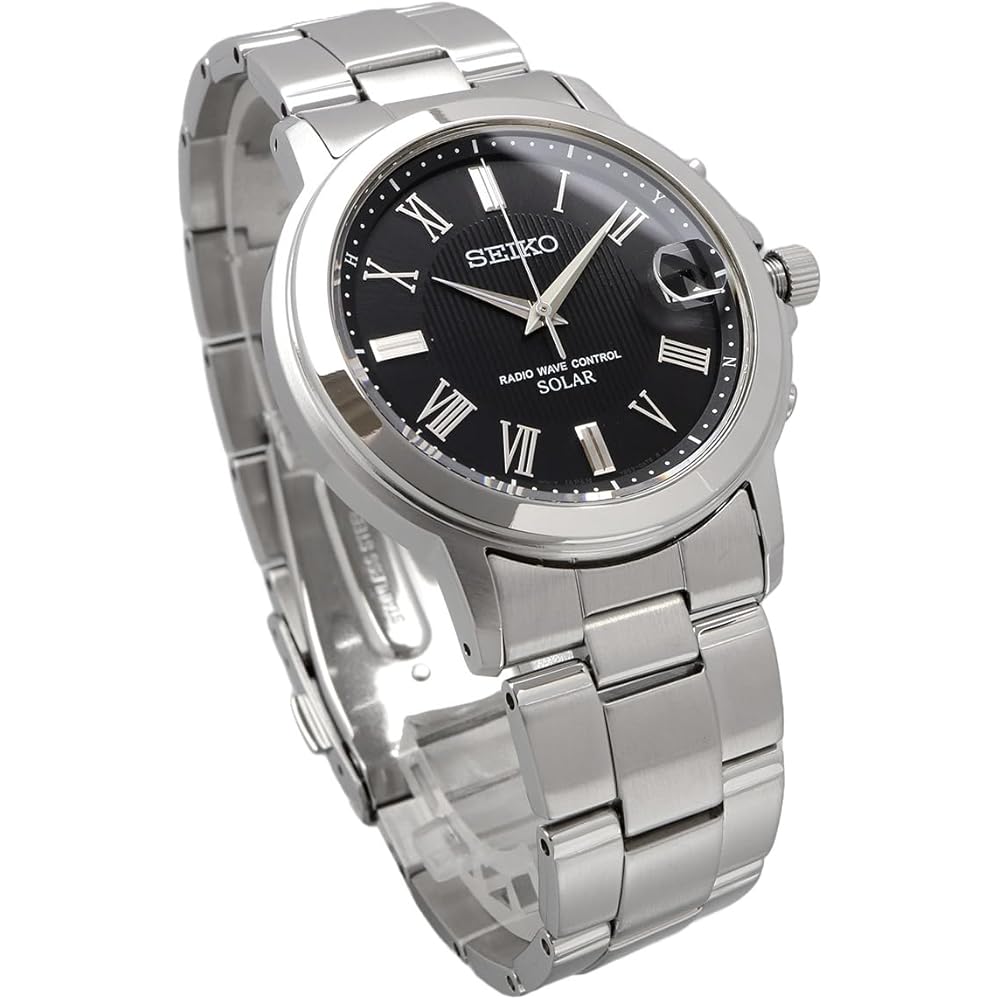 Часы Seiko SBTM191 Seiko Selection Мужские Солнечные Радиоуправляемые Часы