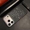 Магнитный чехол Kevlar для iPhone 17 Pro Max - Свет и Тень, Ощущение кожи, Защита от падений