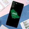 Чехол-футляр с флагом Саудовской Аравии для Samsung Galaxy S24 Ultra S21 S22 S23 S25 Ultra S9 S10 Plus S20 FE S25 FE Задняя крышка