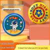 Recyclable Youth Cartoon Soft Frisbee: Safe Outdoor Flying Disc for Parent-Child Fitness and Fun