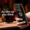 Чехол-подставка-держатель для Honor 200 Smart 100 Pro, чехол-кольцо для телефона Honor X7C X9C X6B X60 Pro, мягкий силиконовый противоударный чехол