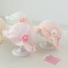 Sweet Infant Bucket Hat Lace Ruffle Baby Fisherman Hat Casual Newborn Sun Hat  Outdoor
