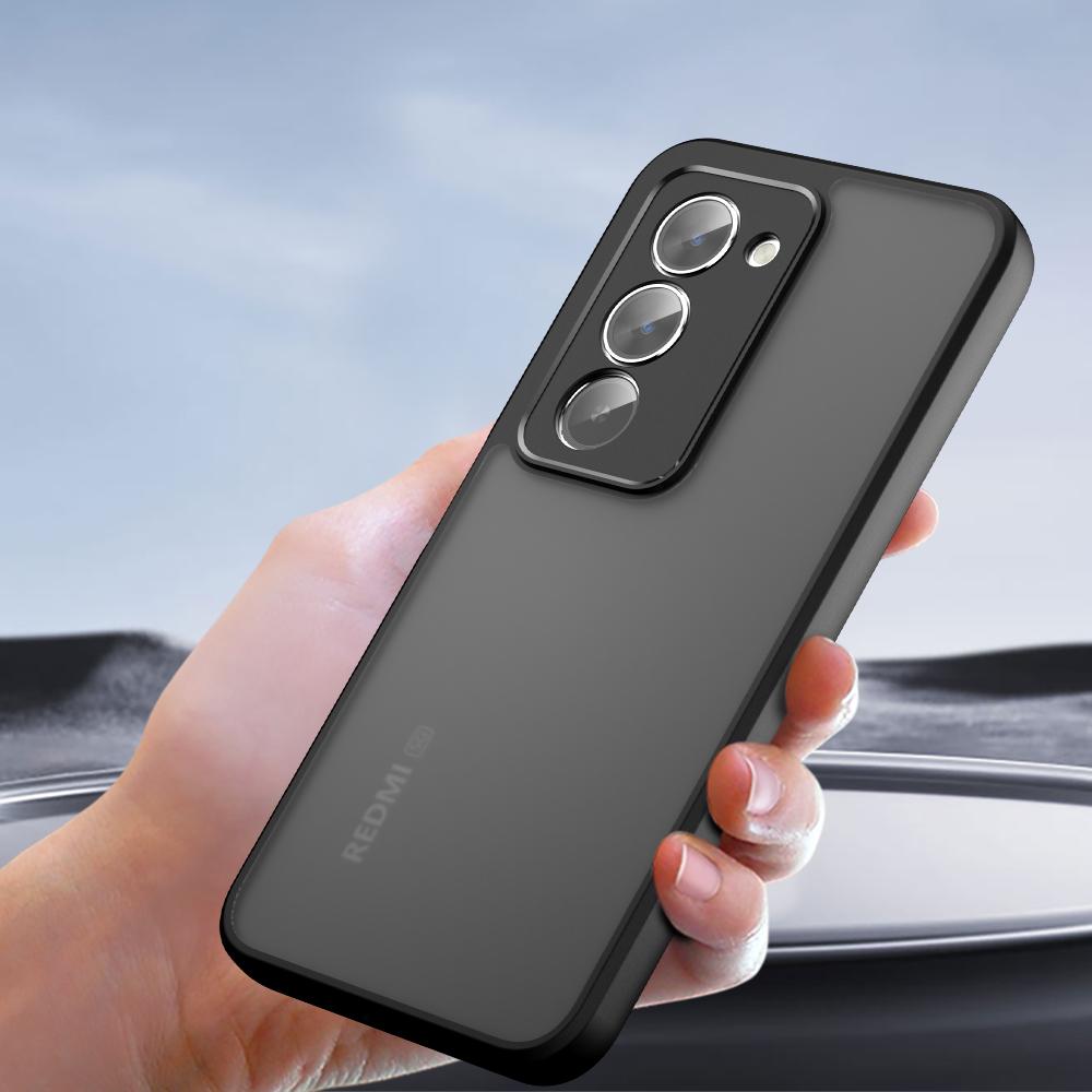 Для Redmi 15 Чехол Для Xiaomi Redmi 15 Чехол Funda Coque Оболочка Жесткий Прозрачный ПК Мягкий ТПУ Края Ударопрочный Бампер для Телефона Redmi 15