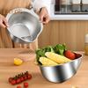 Rice Washing Bowl with Strainer Food Grade Vegetables Fruits Beans Cleaning Basket with Fine Filter Holes Versatile Tool for Kitchen