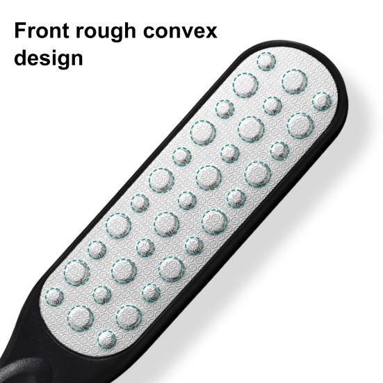 Мозоли Пятки Шлифовальная машина для ног Двойной эффект Нержавеющая сталь Дизайн Мозоли Бритва Тонкий каблук