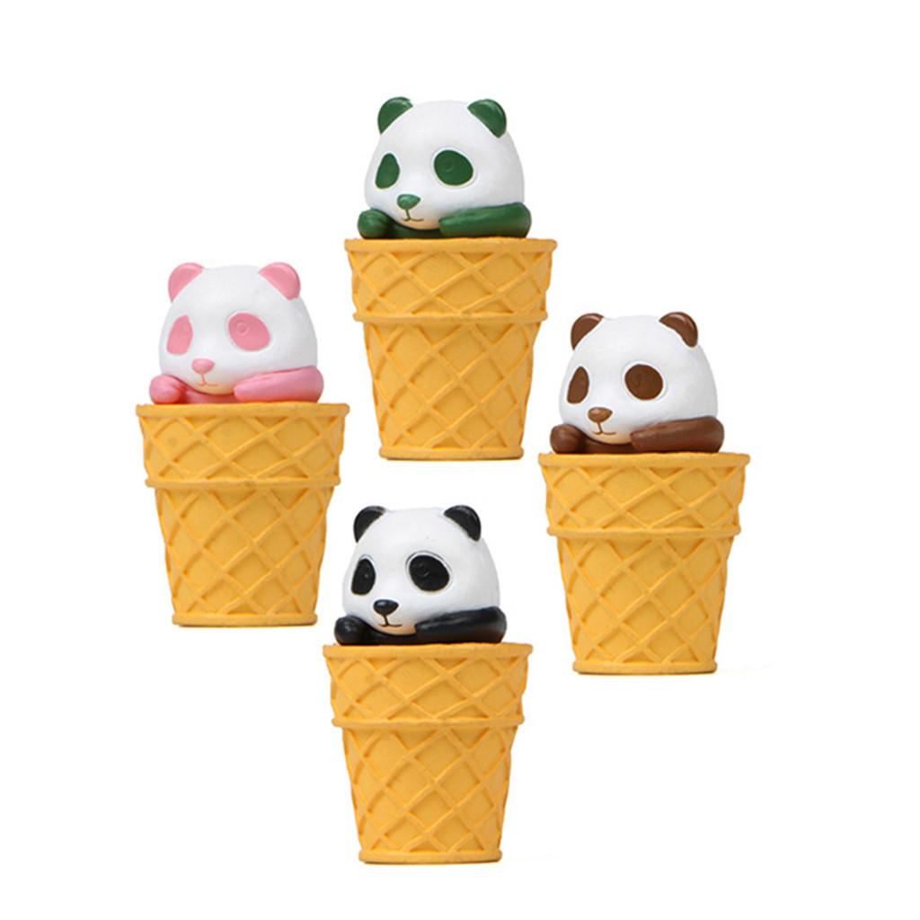 Panda Ice Cartoon Cream Refrigerator Magnet Cute Decor For Kitchen And Home Use
