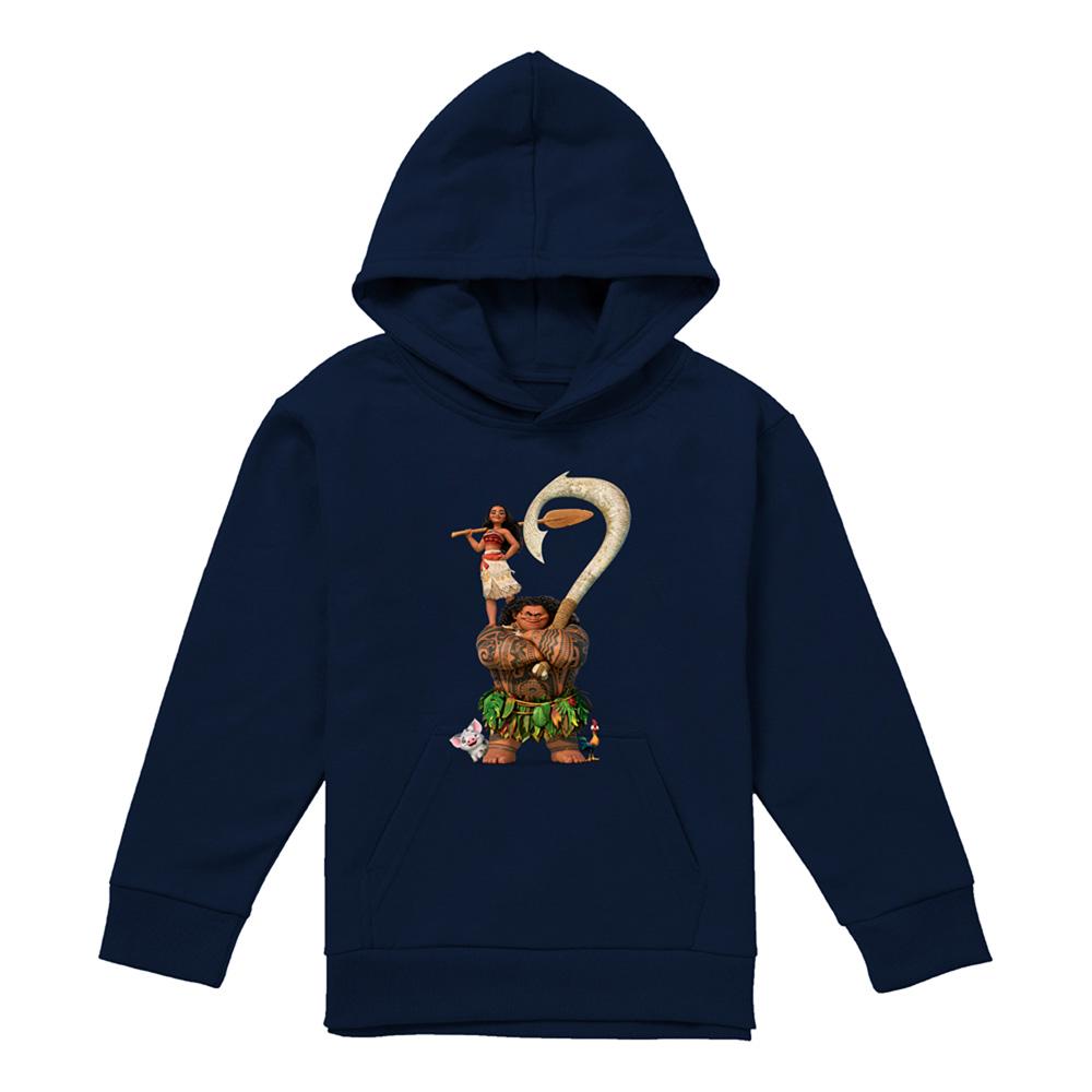 Moana Childrens/Kids Maui Stacked Hoodie