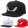 Spot Eye Embroidery Flat Edge Hat Men's Street Trend Hip Hop Hat American Baseball Hat Summer Hard Top Plate Hat