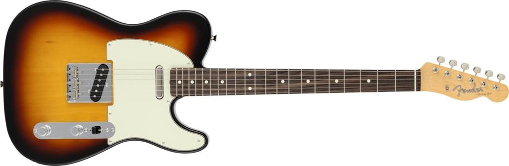 Fender Сделано в Японии Традиционный Telecaster 60-х годов Палисандровая накладка грифа 3-цветный санбёрст [Дополнительная модель добавлена в марте 2025 года].