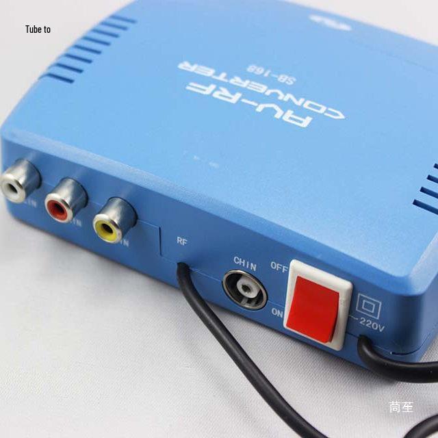 Shibei SB-168 AV to RF Converter for Vintage Black & White TVs
