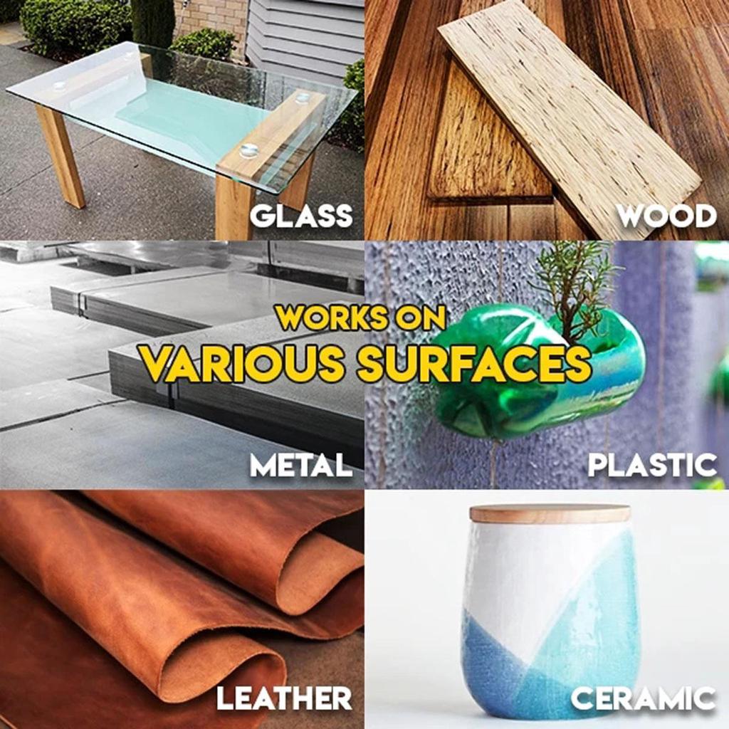 Universal Super Glue Small Potable Household Mighty Bond Waterproof All-Purpose Adhesive( 50ML)