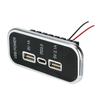 Автомобильное зарядное устройство с двумя USB-разъемами 12 В/24 В 2,1 А, USB-разветвитель для зарядки, адаптер питания для мотоцикла, кемпера, грузовика, квадроцикла, лодки, автомобиля