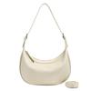 Popular Bags Women's New Spring and Summer Commuter Shoulder Bag Casual Texture Versatile Messenger Dumpling Bag