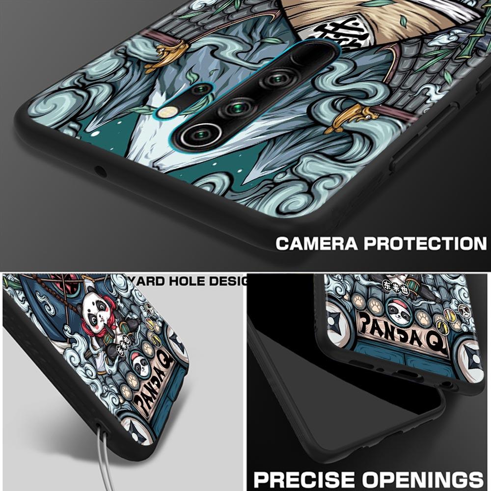 Чехол в японском стиле Art Samurai Couqe для Xiaomi Redmi 9 9C NFC 9T 10 10C 6 7 8 A K40 K50 Pro Plus Soft Shell Cover Cases Fundas