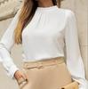 2024 Autumn Women's Solid Color Elegant Versatile Shirt