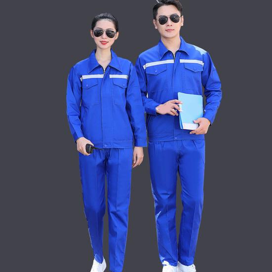 2 шт./компл., унисекс, рабочая одежда, костюм, износостойкий, со светоотражающими полосками, безопасный рабочий карман, пальто, комплект брюк