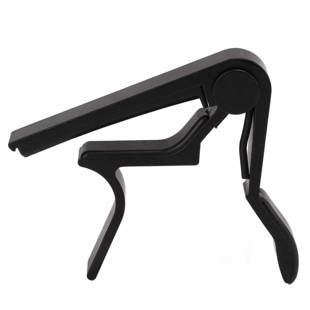 Каподастр быстрого снятия, зажим для струн, набор аксессуаров, комплект с 5 медиаторами для гитары, для баса, банджо, черный