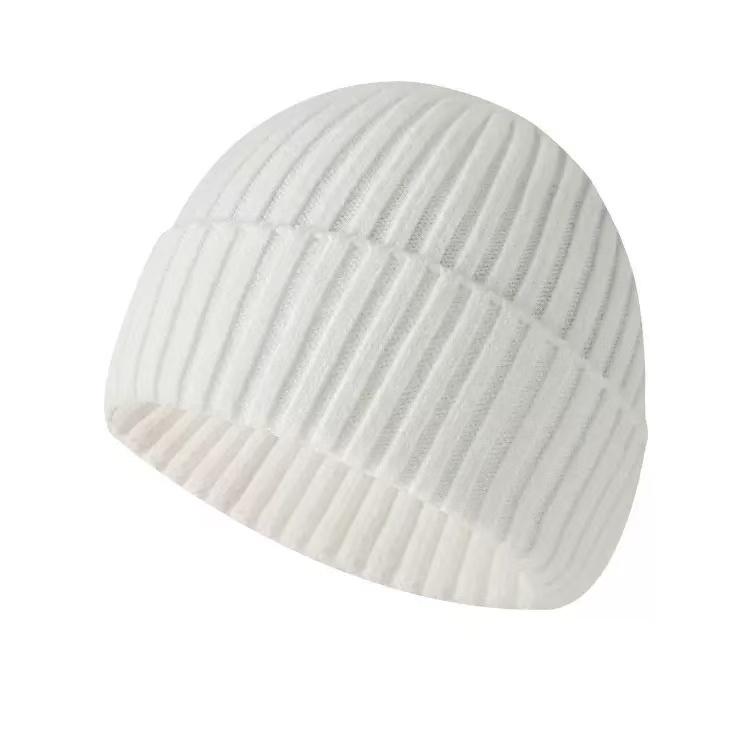 Autumn Winter Luxury Jacquard Knitted Hat Versatile Designer Woolen Bonnets for Men Women with Character Pattern Warm Gorras