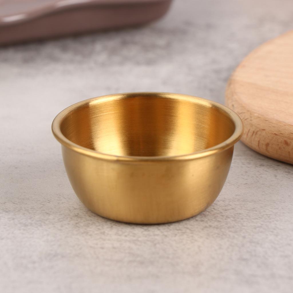 Небольшая тарелка для приправ из нержавеющей стали 304, кухонная чаша для соуса, миска для кетчупа, тарелки для закусок, суши, уксус, соевый соус, блюдце