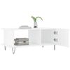VidaXL Coffee Table High Gloss White 90x50x40 Cm Engineered Wood 829486
