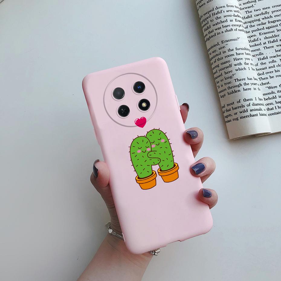 Чехол для Huawei Nova Y91 2023, милый мультяшный кот, Funda, мягкая силиконовая задняя крышка для Huawei NovaY91 Y 91 STG-LX1 STG-LX2, чехол для телефона