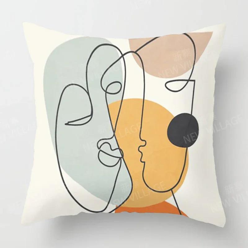 Скандинавский Осенний Домашний Декор Осень Наволочка для диванной подушки Современный