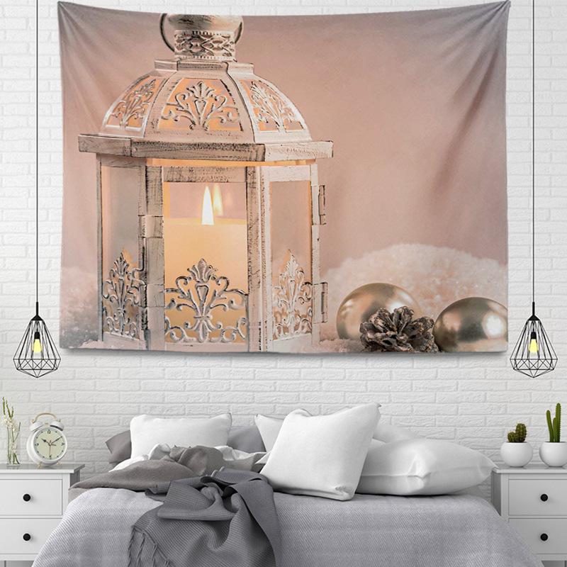 Серия подвесных тканевых гобеленов в рождественском стиле