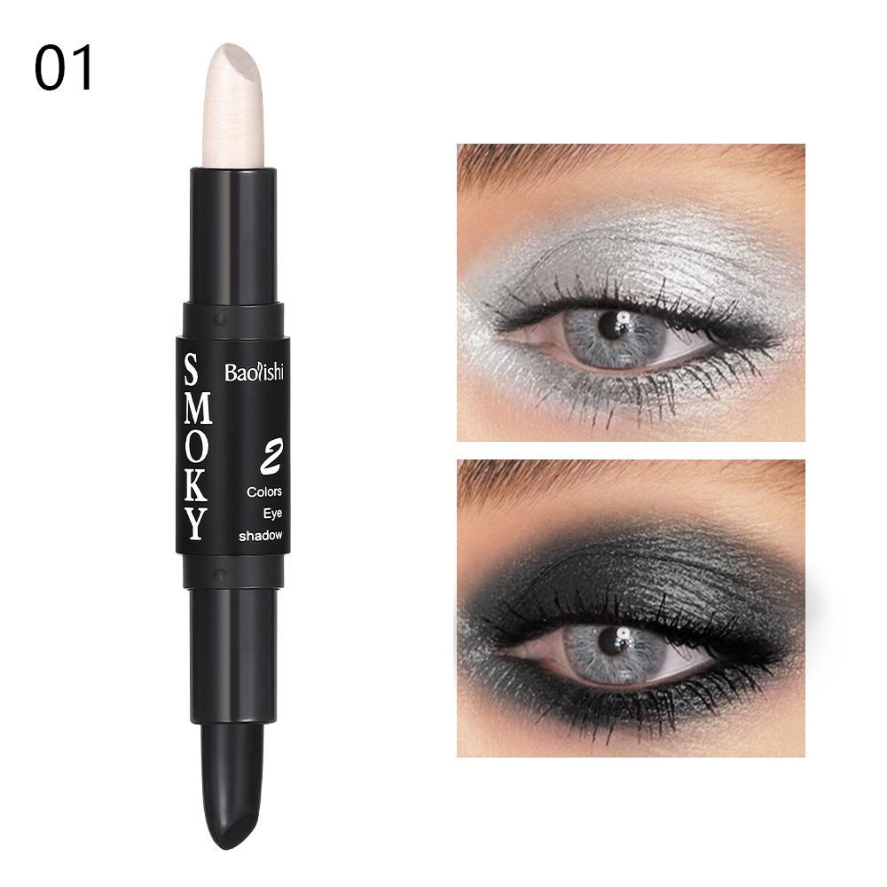 Double Head Highlight Stick Grooming Shadow Nose Shadow Concealer Stick High Pearl Eyeshadow Beauty