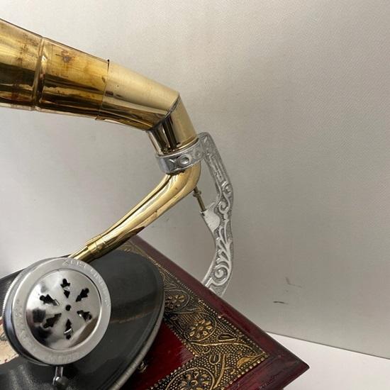 Граммофон Фонограф Рабочий Плеер Граммофон Ручной Работы Хорошая Идея Подарка