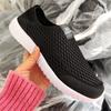 Низкая цена Мужские кроссовки для бега, Летние мягкие лоферы, Легкая сетка Пара Уличные Женские Спортивные для бега 2025 новый Ленивые туфли