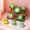 8 шт./Набор Фигурка Лягушки Игрушка Мини-Фигурка Настольное Украшение Модель Украшения Игрушки Мальчики Девочки Рождественские Подарки