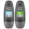 Dove Men Men's Deodorant Roll-On Comfort/Fresh 2 Types 50ml 2, 1
