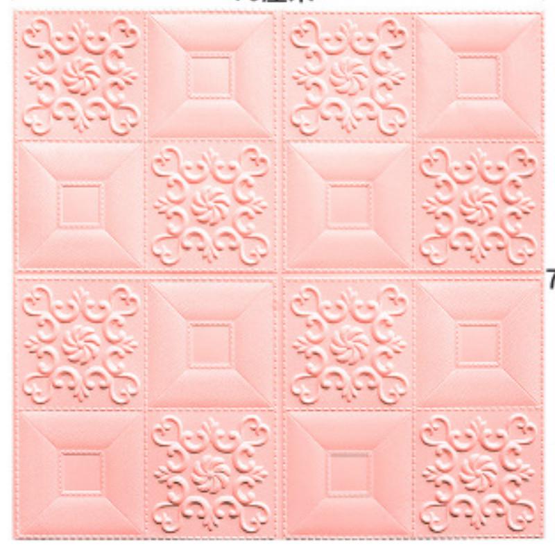 7 цветов 3D стерео наклейки на стену самоклеящиеся на потолок спальня ТВ фон декоративные наклейки