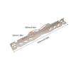 Wheel Alignment Tool with Measuring Tapes Automotive Toe Alignment Tool Plates for UTV ATVs SUV Vehicle Silver