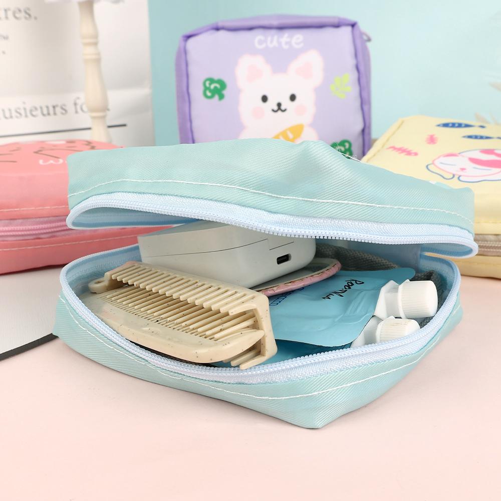 Водонепроницаемая милая сумка для хранения гигиенических салфеток