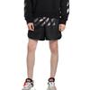 Off-White Caravaggio Arrows Mesh Shorts Black/Multicolor Men Streetwear OMCI005S201010041088