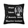 Banana Charles Leclerc Pillow Case 45x45cm Living Room Decoration Nordic Chair Cushion Cover Square Pillowcase