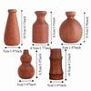 Minimalism Flowerpot Floral Arrangement Tabletop Decor Simple Wooden Vase  Home Decor