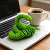 Гибкая змея-игрушка, модель 60 см, реалистичный дизайн с текстурированным телом, мягкий материал для образовательного и развлекательного использования